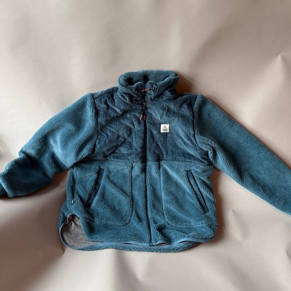 Passenger Women's Awaken Recycled Deep-Pile Sherpa Fleece blue